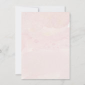 Palm Jungle Foliage - Details zum Boho am Meer Einladung (Rückseite)