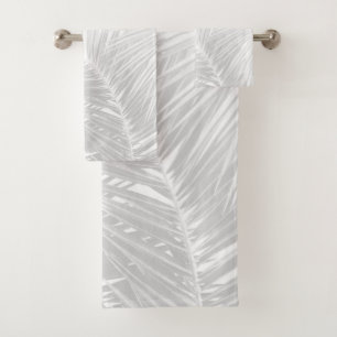 Palm Jungle Pattern #4 #tropic #wall #art Badhandtuch Set