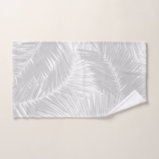 Palm Jungle Pattern #4 #tropic #wall #art Badhandtuch Set (Handtuch)