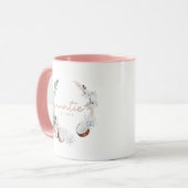 Palm Kokospalme Pink Pampas Tantchen Tasse (Vorderseite Links)