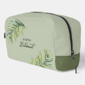 Palm-Leaf der Hochzeitspartei jeder Farbe Bridesma Waschbeutel (Rechte Ecke)