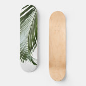 Palm Leaf Finesse #2 #tropic #wall #art Skateboard (Vorderseite)