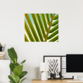 Palm Leaf Foto Poster (Heimbüro)