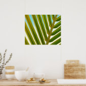 Palm Leaf Foto Poster (Küche)