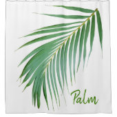 Palm Leaf Frontend Duschvorhang (Vorderseite)
