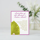 Palm Leaf Gift Bag Postkarte (Stehend Vorderseite)