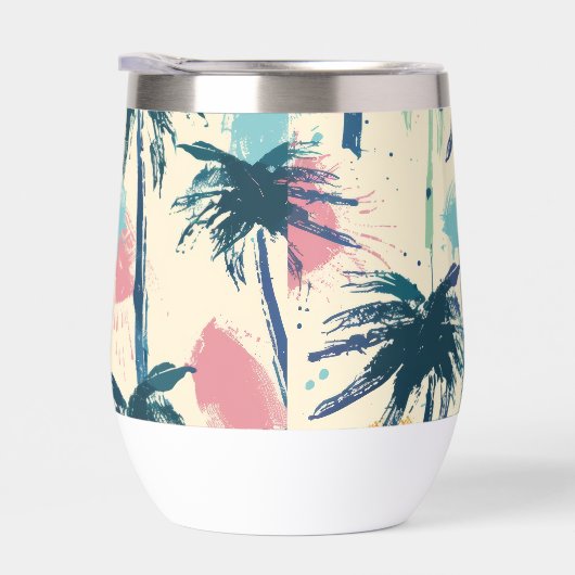 Palm Leaf Keramik Thermos (Rechts)