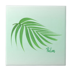 Palm Leaf Keramik Tile Fliese