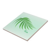 Palm Leaf Keramik Tile Fliese (Seite)