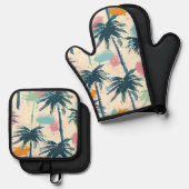 Palm Leaf Kitchen Set (Vorderseite/Rückseite)