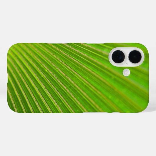 Palm Leaf Macro Case-Mate iPhone Hülle (Rückseite (Horizontal))