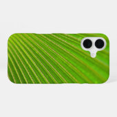 Palm Leaf Macro iPhone 16 Hülle (Rückseite (Horizontal))