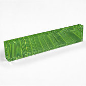 Palm Leaf Namensplakette