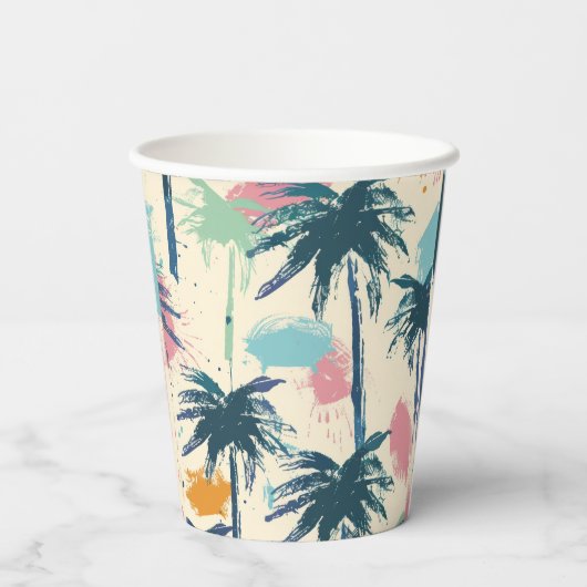 Palm Leaf Paper Cup Pappbecher (Rückseite)