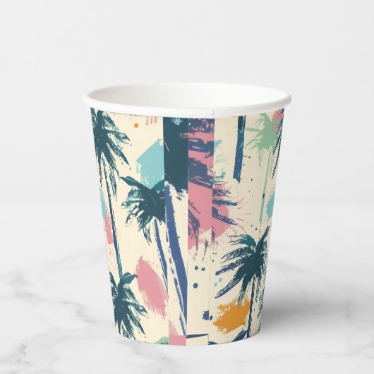 Palm Leaf Paper Cup Pappbecher (Rechts)