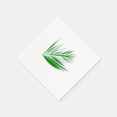 Palm Leaf Paper Napkins Serviette (Ecke)