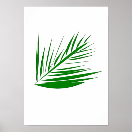 Palm Leaf Poster (Vorne)