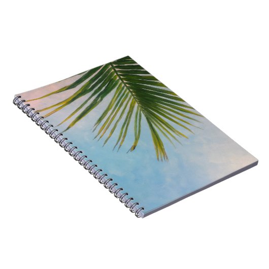 Palm Leaf Spiral Notebook Notizblock (Rechte Seite)