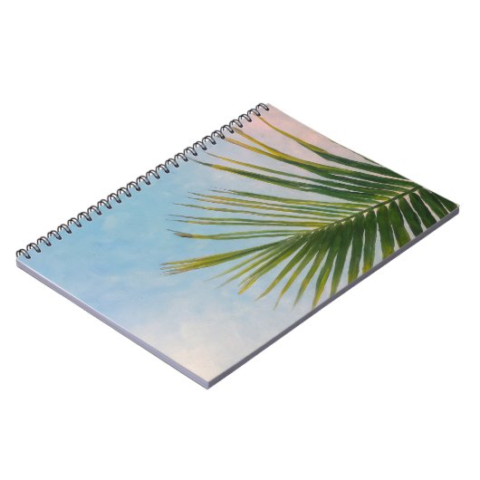 Palm Leaf Spiral Notebook Notizblock (Linke Seite)