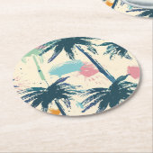 Palm Leaf Untersetzer (Angewinkelt)