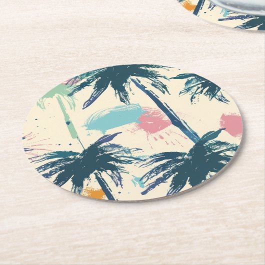 Palm Leaf Untersetzer (Angewinkelt)