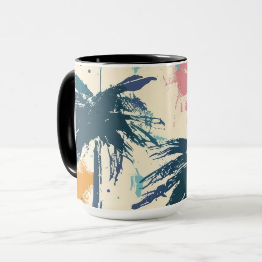 Palm Leaf Wasserglas Tasse (Vorderseite Links)