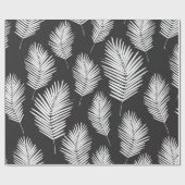 Palm Leafs Muster Geschenkpapier (Flach)