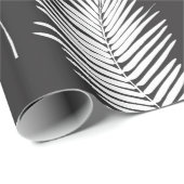 Palm Leafs Muster Geschenkpapier (Rolleneckpunkt)