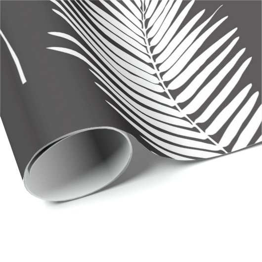 Palm Leafs Muster Geschenkpapier (Rolleneckpunkt)