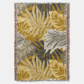 Palm leaves, Tropical, Botanical, Dschungel, Fores Decke (Vorderseite Vertikal)