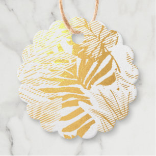 Palm leaves, Tropical, Botanical, Dschungel, Fores Geschenkanhänger