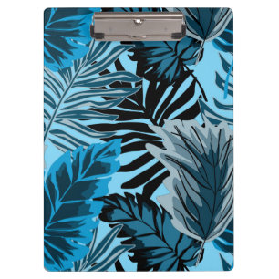Palm leaves, Tropical, Botanical, Dschungel, Fores Klemmbrett
