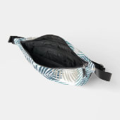 Palm leaves tropical foliage beach vibe exotic bauchtasche (Offen)