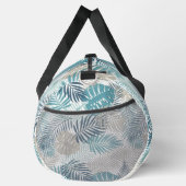 Palm leaves tropical foliage beach vibe exotic duffle bag (Rechts)