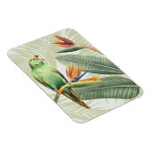 Palm Leaves With Green Bird Magnet (Rechte Seite)