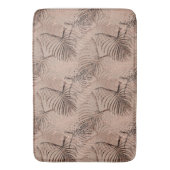 Palm Leo Animal Print Glam 1 Badematte (Vorderseite Vertikal)