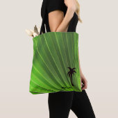 Palm Life | Green Palm Frontend Palm Tree motif Tasche (Von Nahem)