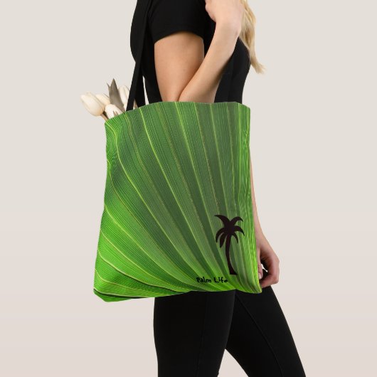 Palm Life | Green Palm Frontend Palm Tree motif Tasche (Von Nahem)