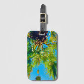 Palm Luggage Tag Gepäckanhänger (Vorderseite Vertikal)