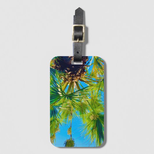 Palm Luggage Tag Gepäckanhänger (Vorderseite Vertikal)