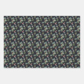 Palm-Muster Geschenkpapier Set (Vorderseite 3)