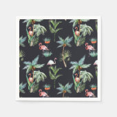 Palm-Muster Serviette (Vorderseite)