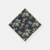 Palm-Muster Serviette (Ecke)