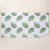 Palm-Muster Strandtuch (Vorderseite)