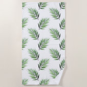 Palm-Muster Strandtuch (Vorderseite)