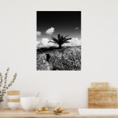 "Palm on Rock" JTG Art Poster (Küche)