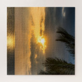 Palm On Sunset Puzzle (Horizontal)