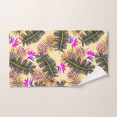 Palm Paradise Gelb Badhandtuch Set (Handtuch)