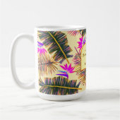 Palm Paradise Gelb Kaffeetasse (Links)