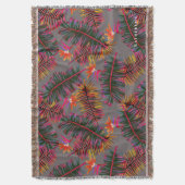 Palm Paradise Grau Decke (Vorderseite Vertikal)
